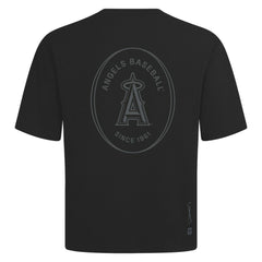 Los Angeles Angels Levelwear Register Oversized Luxe Signature Knit T-Shirt On Sale