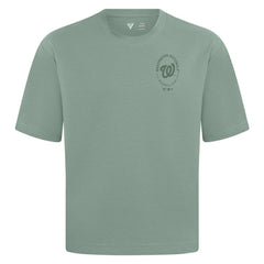 Washington Nationals Levelwear Register Oversized Luxe Signature Knit T-Shirt Sale