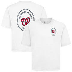 Washington Nationals Levelwear Register Oversized Luxe Signature Knit T-Shirt Near Me