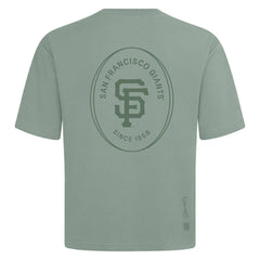 San Francisco Giants Levelwear Register Oversized Luxe Signature Knit T-Shirt Clearance