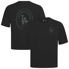 Los Angeles Dodgers Levelwear Register Oversized Luxe Signature Knit T-Shirt Lifestyle