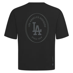 Los Angeles Dodgers Levelwear Register Oversized Luxe Signature Knit T-Shirt Lifestyle