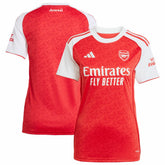 Adidas Arsenal Women's 2025/26 Home Replica Jerseys - Red