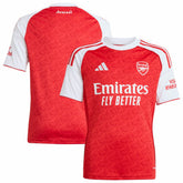 Adidas Arsenal Youth 2025/26 Home Replica Jerseys - Red