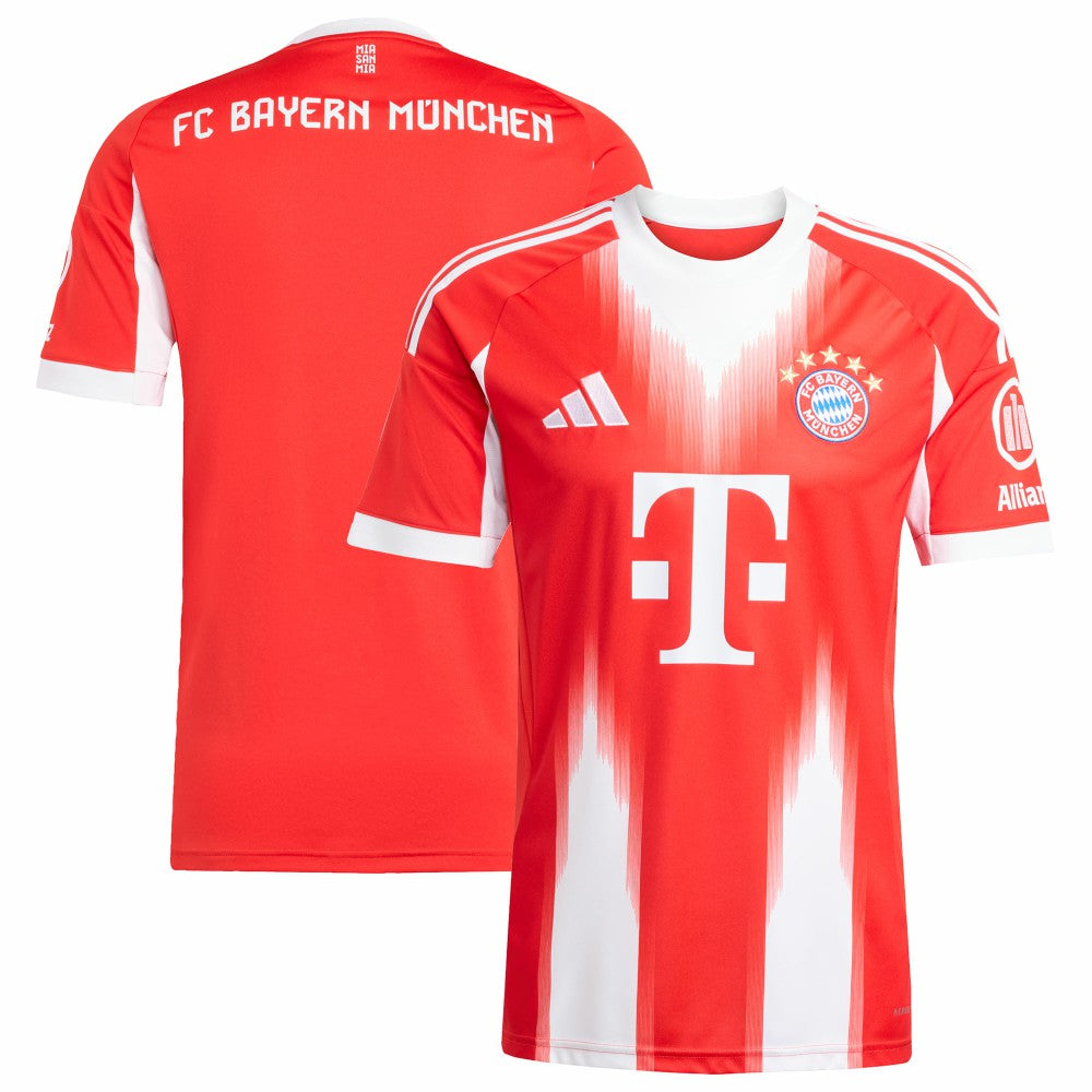 Adidas Bayern Munich 2025/26 Home Replica Jerseys - Red