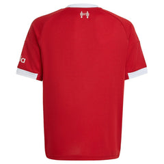 Adidas Liverpool Youth 2025/26 Home Replica Jerseys - Red