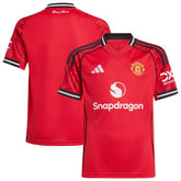 Adidas Manchester United Youth Home 2025/26 Replica Jerseys - Red