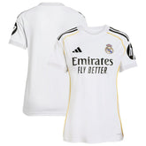 Adidas Real Madrid Women's 2025/26 Home Replica Jerseys - White