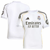 Adidas Real Madrid Youth 2025/26 Home Replica Jerseys - White
