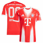 Adidas Bayern Munich 2025/26 Home Replica Custom Jerseys - Red