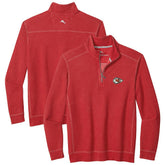 Kansas City Chiefs Big & Tall Montego Bay Half-Zip Pullover Red - Tommy Bahama