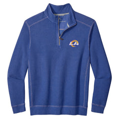 Los Angeles Rams Sport Tobago Half-Zip Pullover Royal - Tommy Bahama