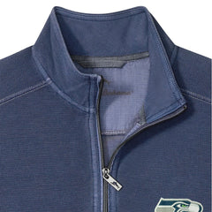 Seattle Seahawks Sport Tobago Half-Zip Pullover College Navy - Tommy Bahama