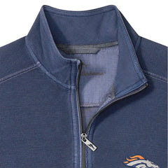 Denver Broncos Sport Tobago Half-Zip Pullover Navy - Tommy Bahama