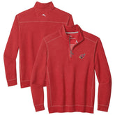 Arizona Cardinals Sport Tobago Half-Zip Pullover Cardinal - Tommy Bahama
