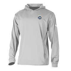 New York Mets Columbia Long Drive Pullover Hoodie On Sale