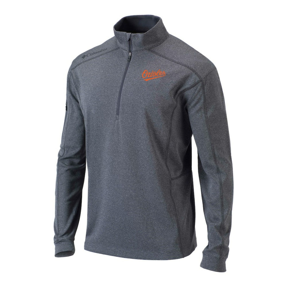 Baltimore Orioles Columbia Omni-Wick Shotgun Quarter-Zip Pullover Sale