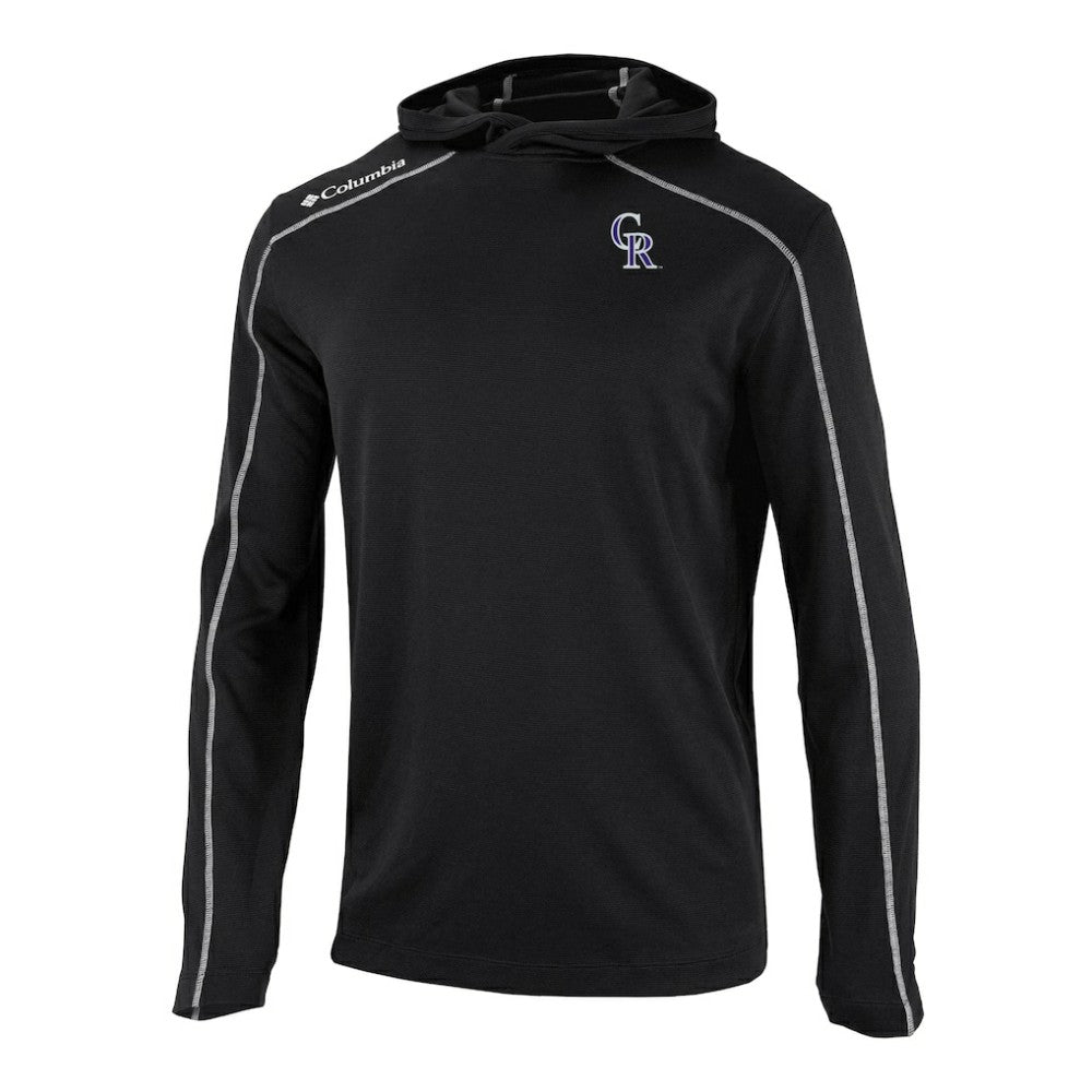Colorado Rockies Columbia Omni-Wick Shotgun Pullover Hoodie for sale