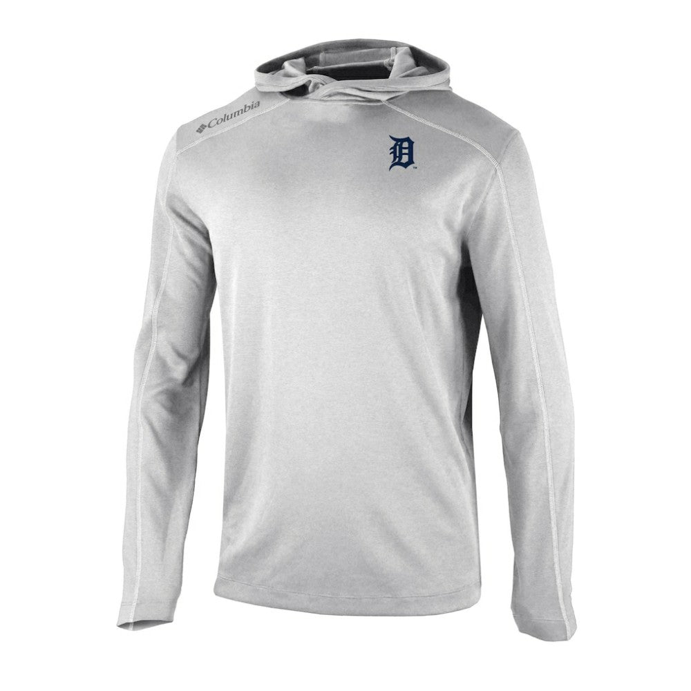 Detroit Tigers Columbia Omni-Wick Shotgun Pullover Hoodie On Sale