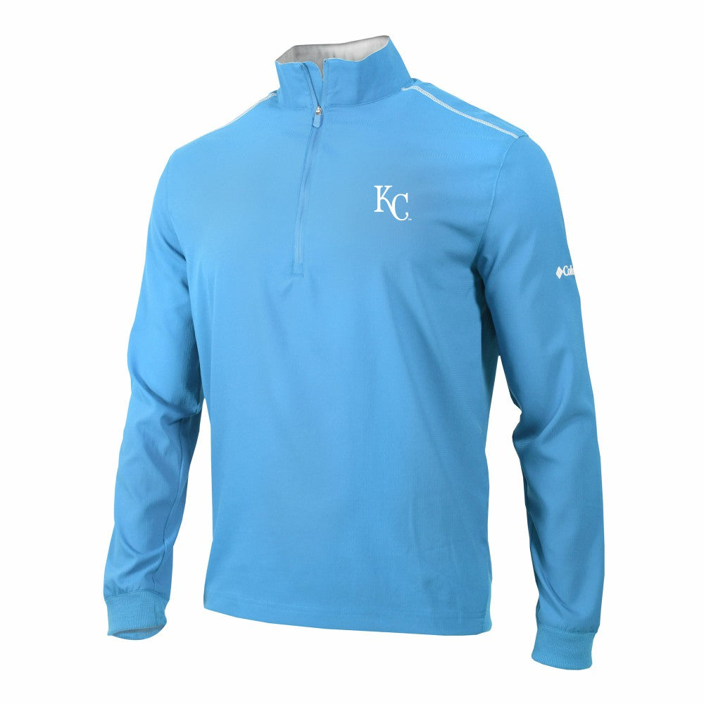 Kansas City Royals Columbia Omni-Wick Bogey's Paradise Quarter-Zip Pullover Sale