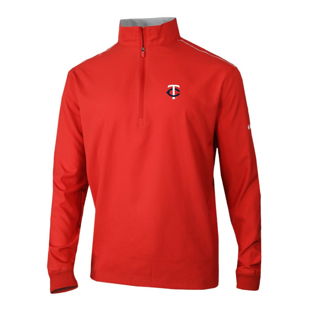 Minnesota Twins Columbia Omni-Wick Bogey's Paradise Quarter-Zip Pullover Clearance