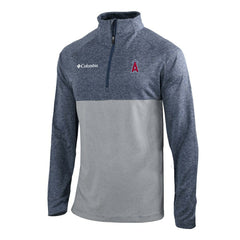Los Angeles Angels Columbia Omni-Wick Raglan Rockin' It Quarter-Zip Pullover discount