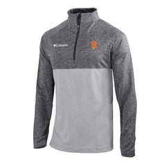 San Francisco Giants Columbia Omni-Wick Raglan Rockin' It Quarter-Zip Pullover Clearance