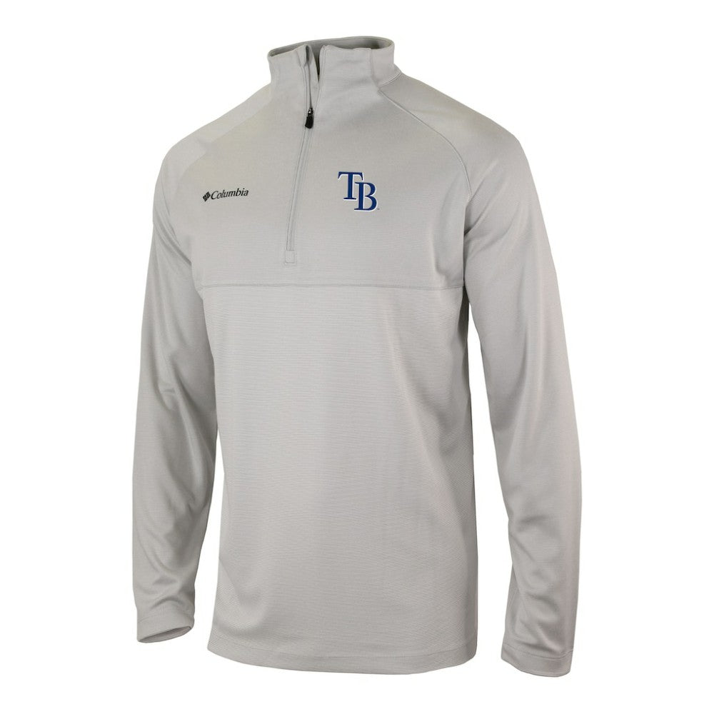Tampa Bay Rays Columbia Omni-Wick Raglan Rockin' It Quarter-Zip Pullover discount