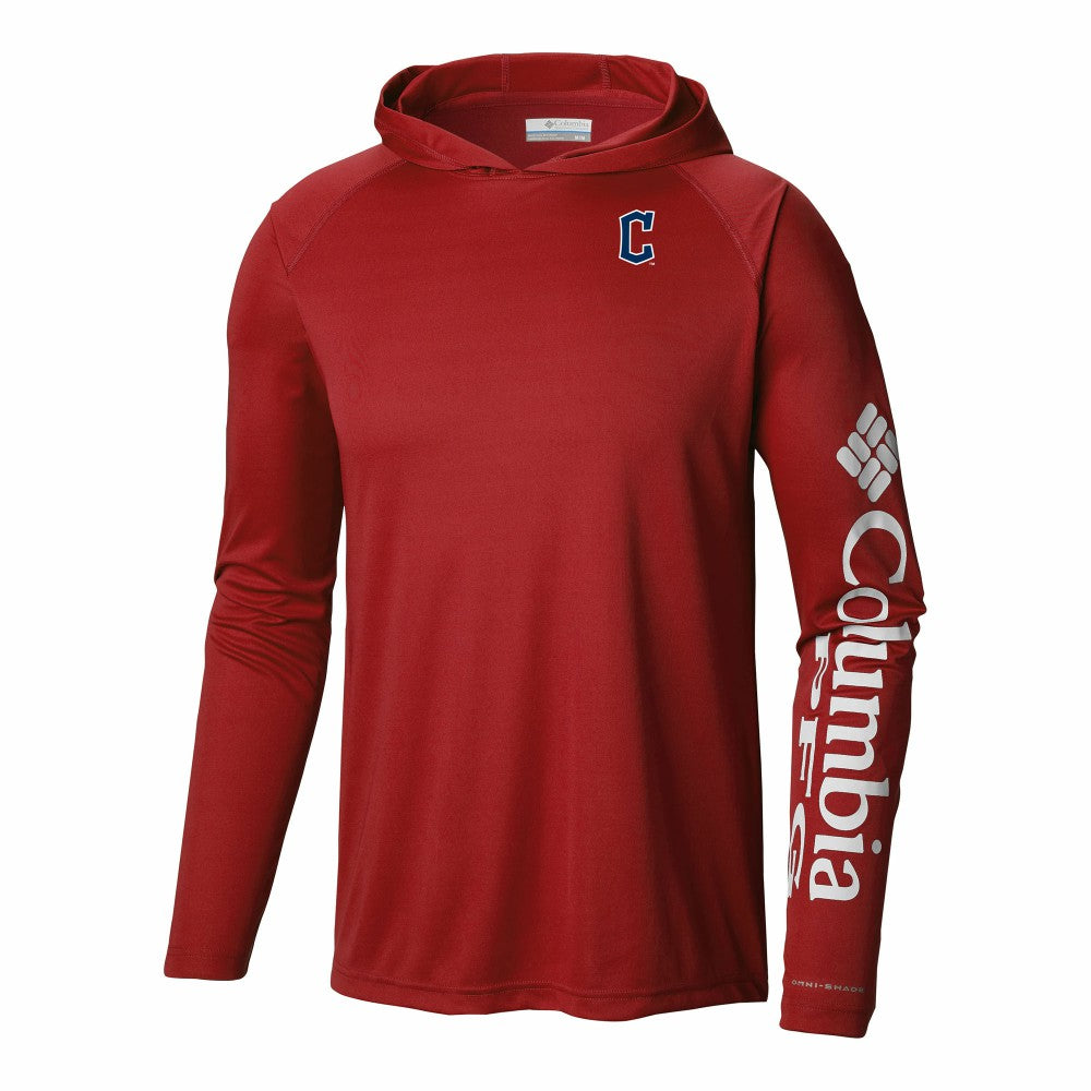 Cleveland Guardians Columbia Terminal Tackle Omni-Shade Pullover Hoodie On Sale