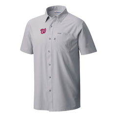 Washington Nationals Columbia Slack Tide Omni-Wick Button-Up Camp Shirt for sale