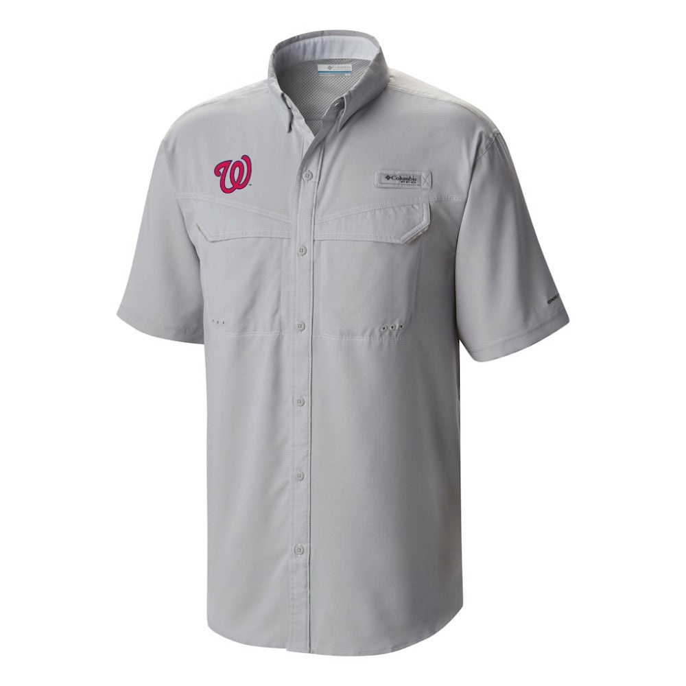 Washington Nationals Columbia Omni-Wick Low Drag Offshore Button-Up Shirt Near Me