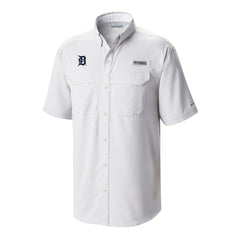 Detroit Tigers Columbia Omni-Wick Low Drag Offshore Button-Up Shirt Clearance