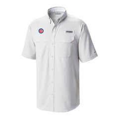 Chicago Cubs Columbia Omni-Wick Low Drag Offshore Button-Up Shirt Lifestyle