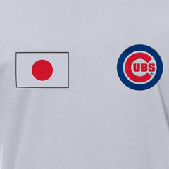 Chicago Cubs New Era Japanese Flag T-Shirt Clearance