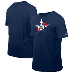 Houston Astros New Era Dominican Republic Flag Logo T-Shirt Online