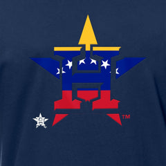 Houston Astros New Era Venezuelan Flag Logo T-Shirt Clearance