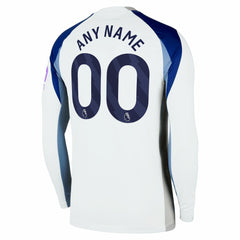 Nike Tottenham Hotspur 2025/26 Home Replica Long Sleeve Custom Jerseys - White