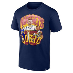 Fanatics - Nikola Jokic Denver Nuggets Notorious 4.0 T-Shirt - Navy