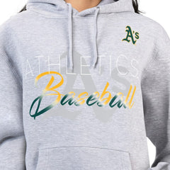 Athletics G-III 4Her by Carl Banks Women's Shadow Logo Graphic Pullover Hoodie Online