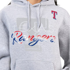 Texas Rangers G-III 4Her by Carl Banks Women's Shadow Logo Graphic Pullover Hoodie discount