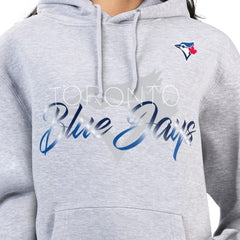 Toronto Blue Jays G-III 4Her by Carl Banks Women's Shadow Logo Graphic Pullover Hoodie Sale