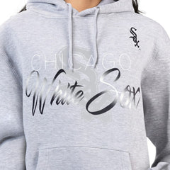 Chicago White Sox G-III 4Her by Carl Banks Women's Shadow Logo Graphic Pullover Hoodie discount