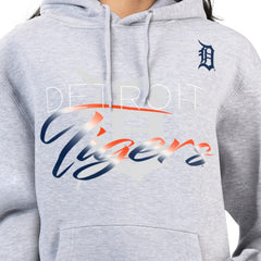 Detroit Tigers G-III 4Her by Carl Banks Women's Shadow Logo Graphic Pullover Hoodie Sale