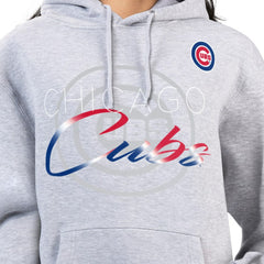 Chicago Cubs G-III 4Her by Carl Banks Women's Shadow Logo Graphic Pullover Hoodie Near Me