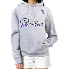 Colorado Rockies G-III 4Her by Carl Banks Women's Shadow Logo Graphic Pullover Hoodie discount