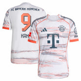Adidas Harry Kane Bayern Munich 2025/26 Away Player Jerseys - White