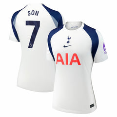 Nike Son Heung-Min Tottenham Hotspur Women's 2025/26 Home Replica Jerseys - White