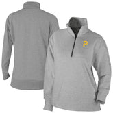 Pittsburgh Pirates Columbia Women's Birchwood Hills Quarter-Zip Pullover Clearance