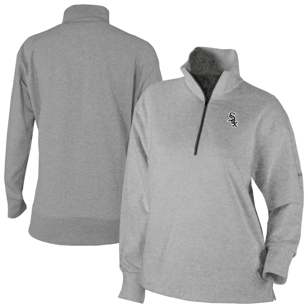 Chicago White Sox Columbia Women's Birchwood Hills Quarter-Zip Pullover for sale