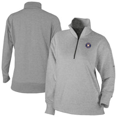 Houston Astros Columbia Women's Birchwood Hills Quarter-Zip Pullover On Sale